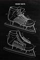 Picture of Hockey Skate Blueprint _GroupedProduct_Rectangle_Portrait_Mini_ _GroupedProduct_Rectangle_Portrait_Unframed_Print_Only_