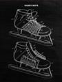 Picture of Hockey Skate Blueprint _GroupedProduct_Rectangle_Portrait_Mini_ _GroupedProduct_Rectangle_Portrait_Unframed_Print_Only_