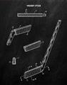 Picture of Hockey Stick I Blueprint _GroupedProduct_Rectangle_Portrait_Mini_ _GroupedProduct_Rectangle_Portrait_Unframed_Print_Only_