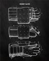 Picture of Hockey Glove Blueprint _GroupedProduct_Rectangle_Portrait_Mini_ _GroupedProduct_Rectangle_Portrait_Unframed_Print_Only_
