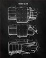 Picture of Hockey Glove Blueprint _GroupedProduct_Rectangle_Portrait_Mini_ _GroupedProduct_Rectangle_Portrait_Unframed_Print_Only_