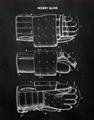 Picture of Hockey Glove Blueprint _GroupedProduct_Rectangle_Portrait_Mini_ _GroupedProduct_Rectangle_Portrait_Unframed_Print_Only_