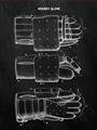 Picture of Hockey Glove Blueprint _GroupedProduct_Rectangle_Portrait_Mini_ _GroupedProduct_Rectangle_Portrait_Unframed_Print_Only_