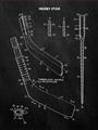 Picture of Hockey Stick II Blueprint _GroupedProduct_Rectangle_Portrait_Mini_ _GroupedProduct_Rectangle_Portrait_Unframed_Print_Only_