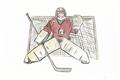 Picture of Goalie in Net _GroupedProduct_Rectangle_Landscape_Mini_ _GroupedProduct_Rectangle_Landscape_Unframed_Print_Only_