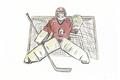 Picture of Goalie in Net _GroupedProduct_Rectangle_Landscape_Mini_ _GroupedProduct_Rectangle_Landscape_Unframed_Print_Only_