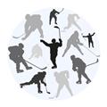 Picture of Hockey Party _GroupedProduct_Square_Mini_ _GroupedProduct_Square_Unframed_Print_Only_