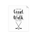 Picture of Crawl, Walk, Hockey _GroupedProduct_Rectangle_Portrait_Mini_ _GroupedProduct_Rectangle_Portrait_Unframed_Print_Only_