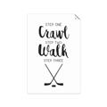 Picture of Crawl, Walk, Hockey _GroupedProduct_Rectangle_Portrait_Mini_ _GroupedProduct_Rectangle_Portrait_Unframed_Print_Only_