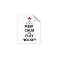 Picture of Keep Calm Play Hockey Black  _GroupedProduct_Rectangle_Portrait_Mini_ _GroupedProduct_Rectangle_Portrait_Unframed_Print_Only_
