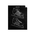 Picture of Hockey Skate Blueprint _GroupedProduct_Rectangle_Portrait_Mini_ _GroupedProduct_Rectangle_Portrait_Unframed_Print_Only_