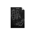 Picture of Hockey Pads Blueprint _GroupedProduct_Rectangle_Portrait_Mini_ _GroupedProduct_Rectangle_Portrait_Unframed_Print_Only_