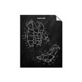 Picture of Hockey Pads Blueprint _GroupedProduct_Rectangle_Portrait_Mini_ _GroupedProduct_Rectangle_Portrait_Unframed_Print_Only_
