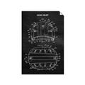 Picture of Hockey Helmet I Blueprint _GroupedProduct_Rectangle_Portrait_Mini_ _GroupedProduct_Rectangle_Portrait_Unframed_Print_Only_