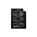 Picture of Hockey Glove Blueprint _GroupedProduct_Rectangle_Portrait_Mini_ _GroupedProduct_Rectangle_Portrait_Unframed_Print_Only_