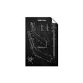 Picture of Hockey Stick II Blueprint _GroupedProduct_Rectangle_Portrait_Mini_ _GroupedProduct_Rectangle_Portrait_Unframed_Print_Only_