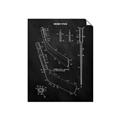 Picture of Hockey Stick II Blueprint _GroupedProduct_Rectangle_Portrait_Mini_ _GroupedProduct_Rectangle_Portrait_Unframed_Print_Only_