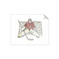 Picture of Goalie in Net _GroupedProduct_Rectangle_Landscape_Mini_ _GroupedProduct_Rectangle_Landscape_Unframed_Print_Only_