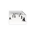 Picture of Kids Playing Hockey Outdoors _GroupedProduct_Rectangle_Landscape_Mini_ _GroupedProduct_Rectangle_Landscape_Unframed_Print_Only_