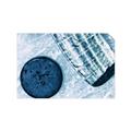 Picture of Hockey Stick and Puck _GroupedProduct_Rectangle_Landscape_Mini_ _GroupedProduct_Rectangle_Landscape_Unframed_Print_Only_