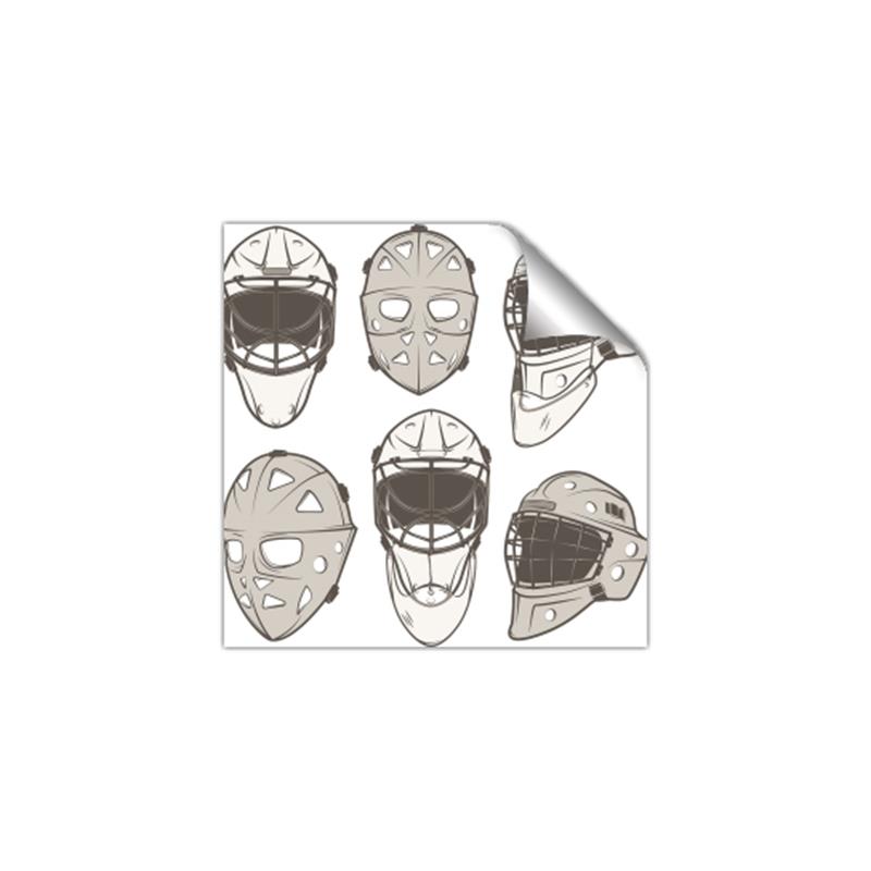 Picture of All the Masks _GroupedProduct_Square_Mini_ _GroupedProduct_Square_Unframed_Print_Only_