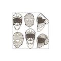 Picture of All the Masks _GroupedProduct_Square_Mini_ _GroupedProduct_Square_Unframed_Print_Only_