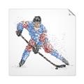Picture of Dotted Player _GroupedProduct_Square_Mini_ _GroupedProduct_Square_Unframed_Print_Only_