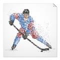 Picture of Dotted Player _GroupedProduct_Square_Mini_ _GroupedProduct_Square_Unframed_Print_Only_