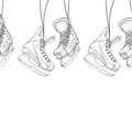 Picture of Hanging Skates _GroupedProduct_Square_Mini_ _GroupedProduct_Square_Unframed_Print_Only_