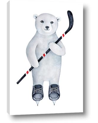 Picture of Hockey Polar Bear