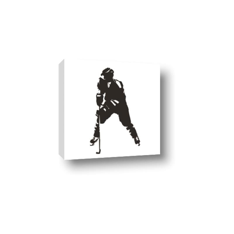 Picture of Player Silhouette _GroupedProduct_Square_Mini_ _GroupedProduct_Square_Canvas_