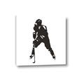 Picture of Player Silhouette _GroupedProduct_Square_Mini_ _GroupedProduct_Square_Canvas_