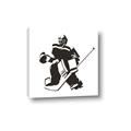 Picture of Goalie Silhouette _GroupedProduct_Square_Mini_ _GroupedProduct_Square_Canvas_