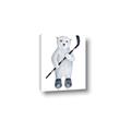 Picture of Hockey Polar Bear _GroupedProduct_Rectangle_Portrait_Mini_ _GroupedProduct_Rectangle_Portrait_Canvas_