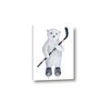 Picture of Hockey Polar Bear _GroupedProduct_Rectangle_Portrait_Mini_ _GroupedProduct_Rectangle_Portrait_Canvas_