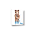 Picture of Hockey Bear _GroupedProduct_Rectangle_Portrait_Mini_ _GroupedProduct_Rectangle_Portrait_Canvas_