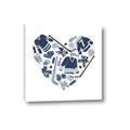 Picture of Blue Heart Hockey _GroupedProduct_Square_Mini_ _GroupedProduct_Square_Canvas_