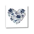 Picture of Blue Heart Hockey _GroupedProduct_Square_Mini_ _GroupedProduct_Square_Canvas_