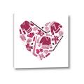 Picture of Pink Heart Hockey _GroupedProduct_Square_Mini_ _GroupedProduct_Square_Canvas_