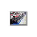 Picture of Hockey Lineup  _GroupedProduct_Rectangle_Landscape_Mini_ _GroupedProduct_Rectangle_Landscape_Canvas_Framed_