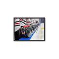 Picture of Hockey Lineup  _GroupedProduct_Rectangle_Landscape_Mini_ _GroupedProduct_Rectangle_Landscape_Canvas_Framed_