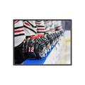 Picture of Hockey Lineup  _GroupedProduct_Rectangle_Landscape_Mini_ _GroupedProduct_Rectangle_Landscape_Canvas_Framed_