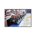 Picture of Hockey Lineup  _GroupedProduct_Rectangle_Landscape_Mini_ _GroupedProduct_Rectangle_Landscape_Canvas_Framed_
