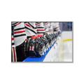 Picture of Hockey Lineup  _GroupedProduct_Rectangle_Landscape_Mini_ _GroupedProduct_Rectangle_Landscape_Canvas_Framed_