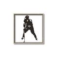 Picture of Player Silhouette _GroupedProduct_Square_Mini_ _GroupedProduct_Square_Canvas_Framed_