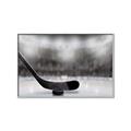 Picture of Slap Shot _GroupedProduct_Rectangle_Landscape_Mini_ _GroupedProduct_Rectangle_Landscape_Canvas_Framed_
