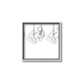 Picture of Hanging Skates _GroupedProduct_Square_Mini_ _GroupedProduct_Square_Canvas_Framed_