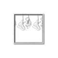 Picture of Hanging Skates _GroupedProduct_Square_Mini_ _GroupedProduct_Square_Canvas_Framed_