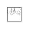 Picture of Hanging Skates _GroupedProduct_Square_Mini_ _GroupedProduct_Square_Canvas_Framed_