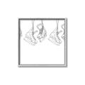 Picture of Hanging Skates _GroupedProduct_Square_Mini_ _GroupedProduct_Square_Canvas_Framed_